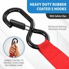HandT Retractable Ratchet Straps (2PK) 1in x 6ft - 1,500lb