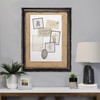 Vision Board Linen Bulletin Board Black Frame, 21"×27" Pin Boards