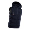 Electric Heating Vest USB 9 Heating Zones Sleeveless Hooded Full