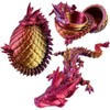Easter Basket Stuffers, 3D Printed Dragon in Egg, Surprise Egg
