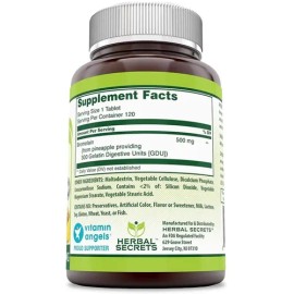Bromelina Enzima Digestion Anti Infamatoria Mayor Absorcion Sabor Sin Sabor