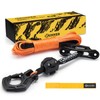 BUNKER INDUST 3/16" x 50' Synthetic Winch Rope Kit,8200 LBS