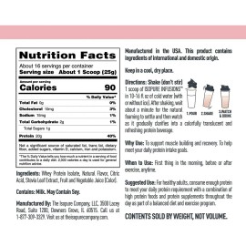 Proteína Infusión Isopure Infusions Sabor Ponche 400g