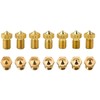 V5/V6 Premium Nozzle/Nozzle, 0.2 mm, Brass/Brass, 1.75 mm, Set of