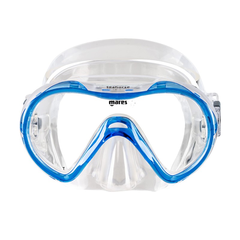 Mares Aquazone Seahorse Children's Mask, Unisex Blue Trasparent, One Size