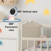 VTech Smart WiFi Baby Monitor, 2K CMOS Sensor Camera, 5.5-inch
