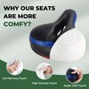 TONBUX Comfortable Bike Seat Cushion for Women & Men, Memory