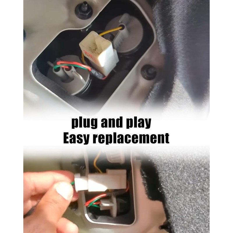 EL EastLane Tail Light Socket Wire Harness with Light Bulb