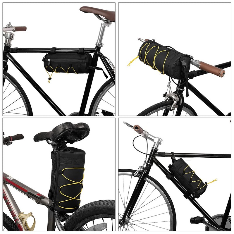 Karlak Bike Front Bag, Bicycle Handlebar Bag Multifunctional Mountain Bike