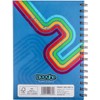 Booghe A5 Lined Jotter Notepad - Cover Wire-Bound Notepads with