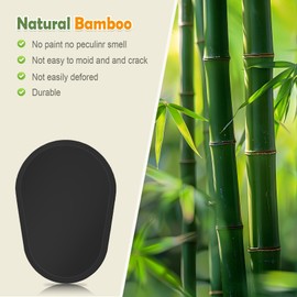 Bamboo Mixer Slider Compatible with Kitchen aid Bowl Lift 5-8 Qt Stand Mixer - Kitchen Countertop Storage Mover Sliding Caddy for Kitchen Aid 5-8 Qt Mixer (5-8 Qt - Black)