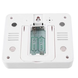 Refrigerator Thermometer, Wireless Digital Fridge Thermometer with Audible Alarm and 2 Piece Sensor Min/Max Display