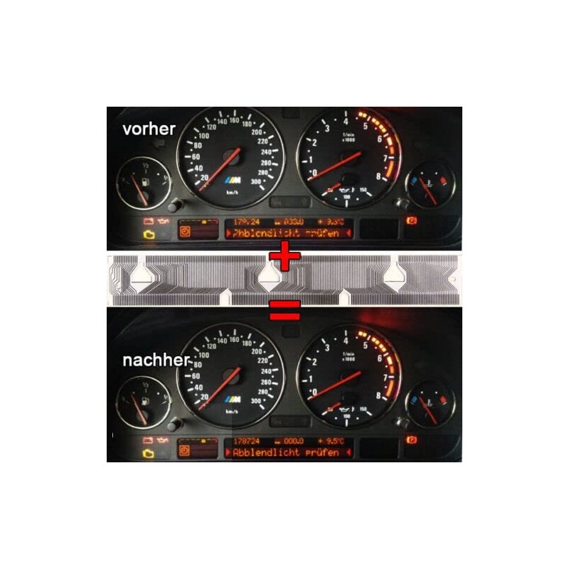 Pixel Repair Speedometer Multifunctional Display Contact Film Flex Band