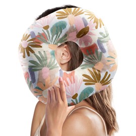 SUNOYA Piercing Kissen Mit Loch, Donut Kissen Für Ohr gegen Ohrenschmerzen, Ohrlochkissen für Ohr Gegen Ohrenschmerzen, Donut Kissen Ohrkissen Piercing Pillow, Piercing Kissen für Seitenschläfer