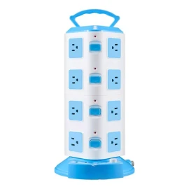 EGTMA Torre Multi Contacto Enchufe Mexico 4 Puertos Usb 5v 2.1a