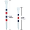 FINGER TEN Golf Tees Wood 2 3/4 Inch 50 Count,