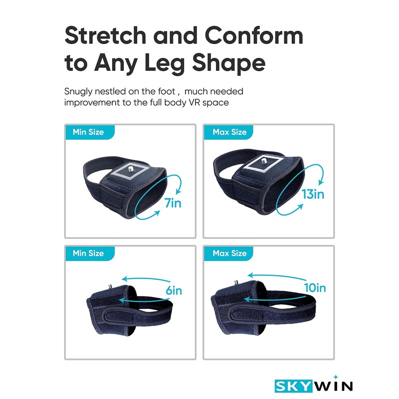 Skywin Vive Tracker Straps for HTC Vive, 3.0, 2.0, and