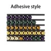 6-Piece Adhesive Coffee Capsule Holder Set, 30cm Wall-Mount Pod Storage