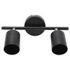 LED Track Light Kit 2 Heads 10.8in Track 90 Degrees