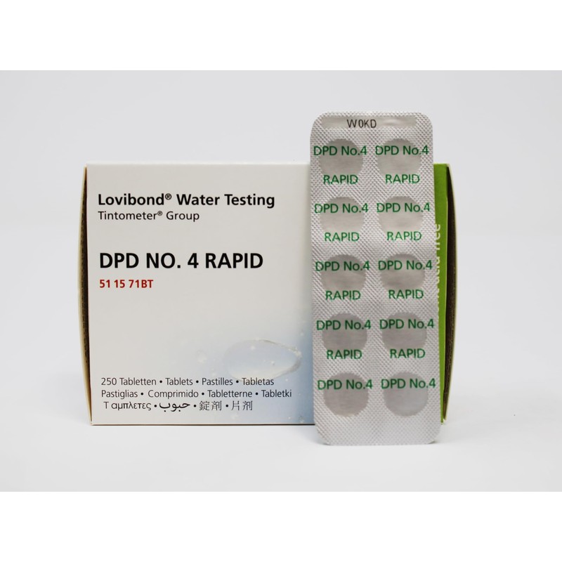 Lovibond DPD 4 Rapid Dissolve 250 Tablets