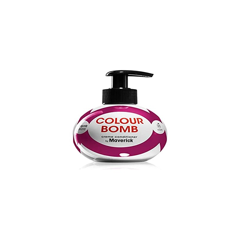 COLOUR BOMB SEMI-PERMANENT HAIR COLOUR CONDITIONER Burgundy 250ml