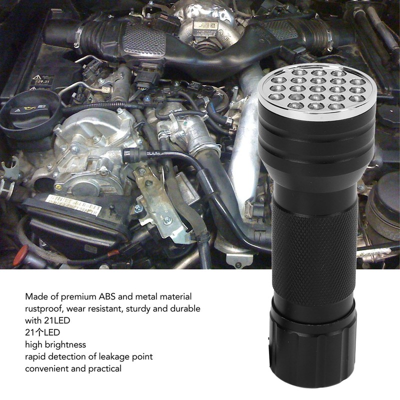 Air Conditioner Flashlight Leak Detector Professional Car Repair Tool with