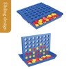 ZUNIPLEX 4 in a Row Game,Classic Board Game for Kids,Four