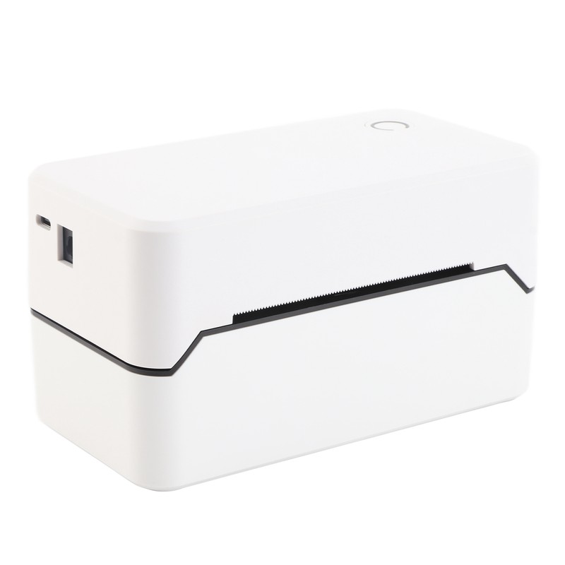 Thermal Label Printer USB 203dpi 40-80mm Printing Width Shipping Label