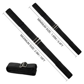 Moving Straps, Lifting Strap for 2 Movers, Easily Move, Lift, Carry Furniture, Mattress, Appliance, Heavy Object Without Back Pain Great Tool for Moving Bulky Items (Black)