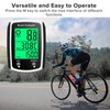 EXGUEACK Bike Computer Wired, Waterproof Bicycle Speedometer and Odometer with