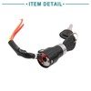 ACROPIX Motorcycle Scooter Safety Ignition Switch 2 Key Lock 3