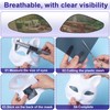 STSTR 2 Sheets 0.5 mm Fursuit Eyes Mesh, Black 11.8