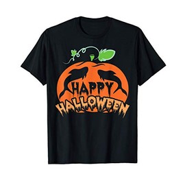 Halloween 2020 Trick or Treat Witch Ghost Ghouls Costume T-Shirt, black (black 19-3911tcx), S