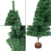 B 2ft/60CM Christmas Tree 80 Tips Mini Artificial Tree with