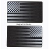 Magnet American Black Flag Reflective Auto Decal for Cars Trucks,