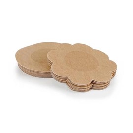 Generic Nipple Pasties (Beige) 40 Pieces Breast Covers Nipple Cover Pasties, Disposable Nipple Covers, Bra Pad, Self-Adhesive No Show Bra