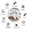 3 Set Solid Wood Wainscoting Panels Kit - Quick Installation