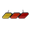 10X Tri-Color Front Grille Badge Emblem for 4Runner