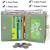 Favydov Little Small Wallet for Women PU Leather Tassel Bifold