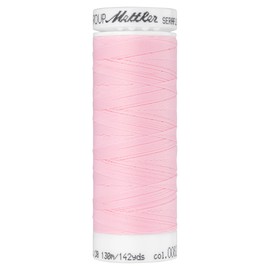 Mettler Seraflex Elastic Sewing Thread 130 m Pink Colour 82
