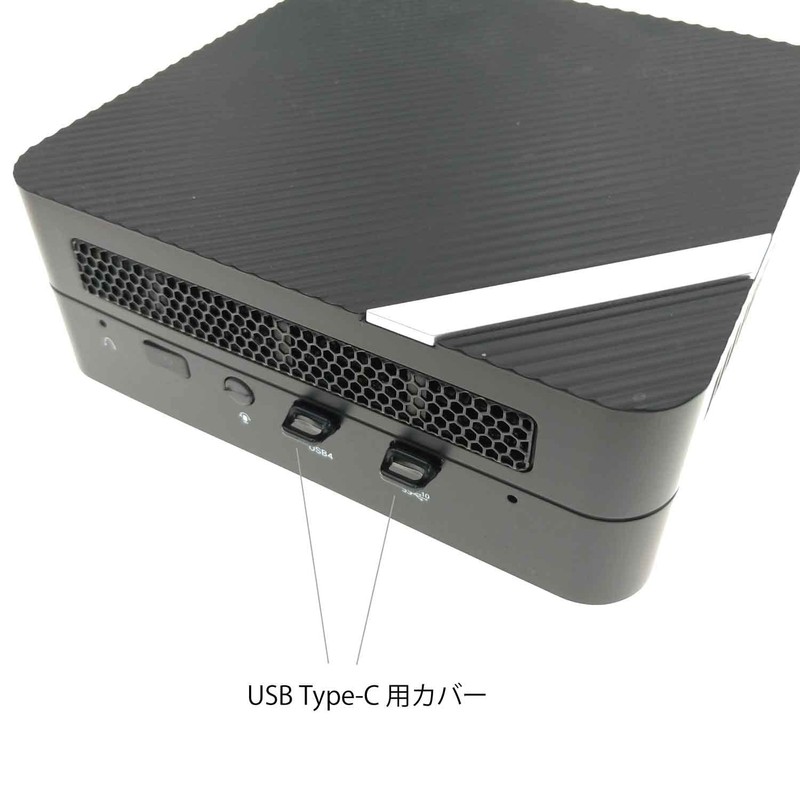 monofive MF-TCT2-PV10B Type C Female Connector Dustproof Protective Cover with