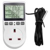 Thermostat Outlet Socket Digital Temperature Controller with 1.7m Sensor Heating