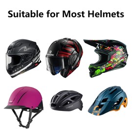 Haoyou Curved Adhesive Helmet Mount Compatible with Gopro Hero 12,11,10, 9, 8, 7, 6, 5, 4, 3+, 3 Cameras (6pcs)