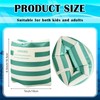 JellyArch 4 Pcs Arm Floaties PVC Inflatable Arm Band Striped