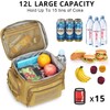 Tactical Lunch Bag for Men, Insulated Leakproof Lunch Box for