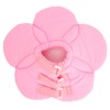 Pet Recovery Collar Adjustable Lightweight Prevent Licking Sunflower Shape Cute
