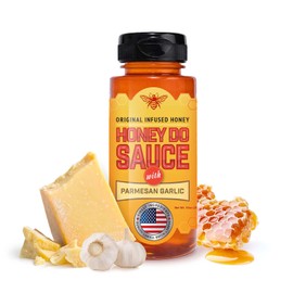 Honey Do Sauce | Parmesan Garlic | Infused Honey | 100% Pure No Sugar | Gluten-Free & Paleo | Organic Sauce