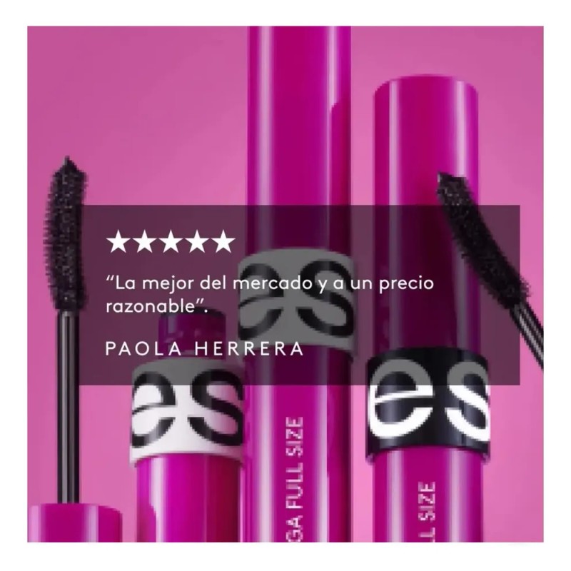 Mascara De Pestañas Mega Full Size Ésika Apa Rimel 8g