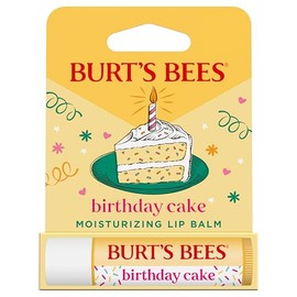 Burts Bees Bálsamo Labial Birthday Cake, Sin Tinte, Cuidado Labial De Origen Natural, 1 Tubo, 0.15 Oz.                                                