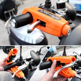 Motorcycle Handlebar Anti-Theft Lock with Key Motorcycle Handlebar Lock (Random)